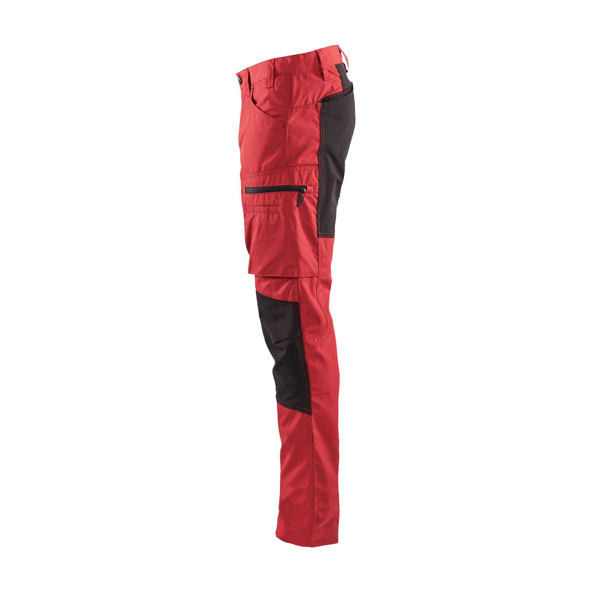 BLAKLADER 14591845 Service Trousers with Stretch Work Trousers Men - stretch panels